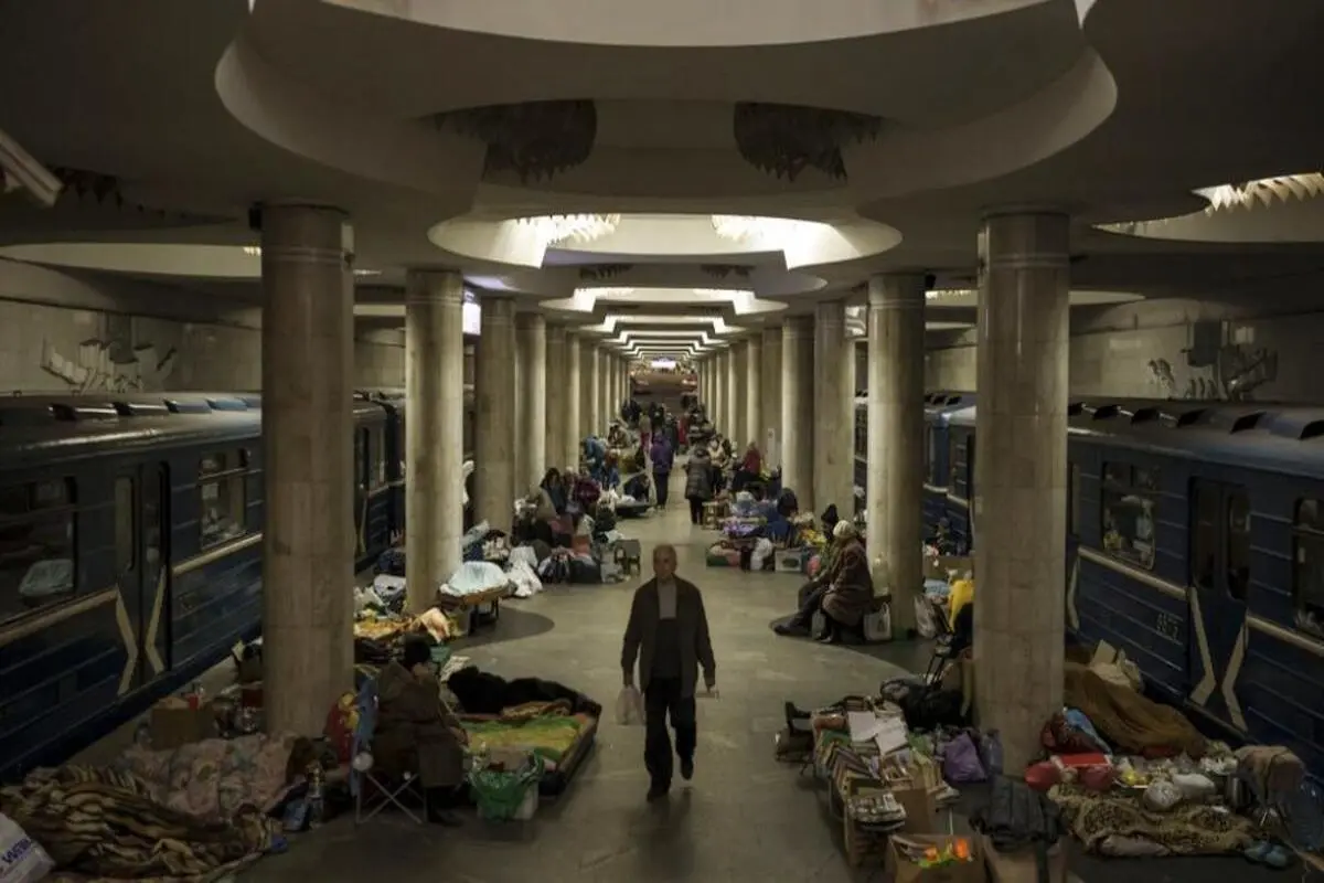 تصاویری از زندگی زیرزمینی مردم دومین شهر پرجمعیت اوکراین + فیلم