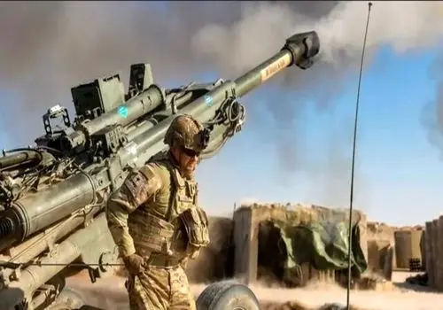 انهدام یک پهپاد تهاجمی ارتش اوکراین توسط توپ ضد هوایی روسیه+ فیلم