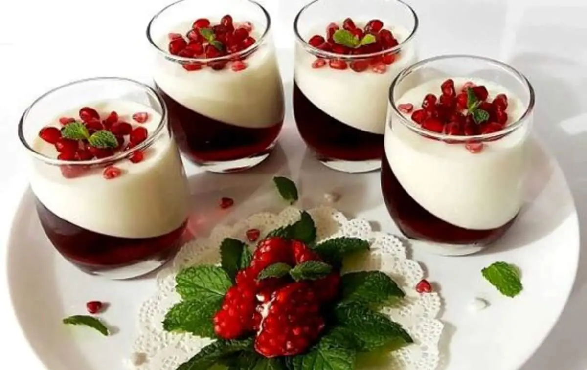 آماده سازی دسر قهوه و نارگیل
