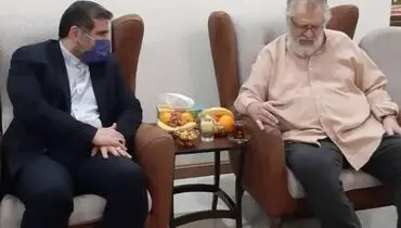 عیادت وزیر فرهنگ از نادر طالب زاده کارگردان سینما و تلویزیون