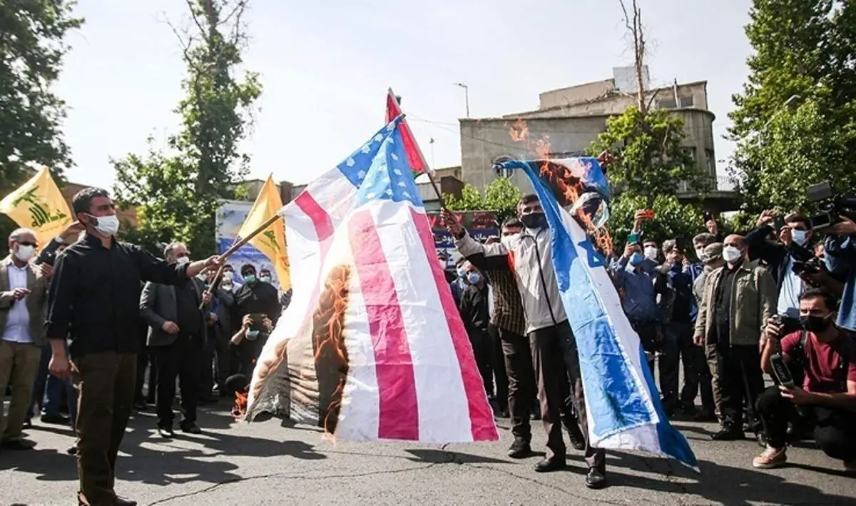 حضور گسترده مردم در مراسم راهپیمایی روز جهانی قدس