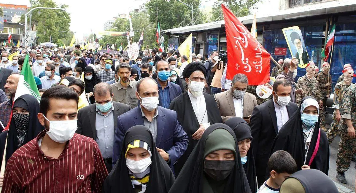امروز جبهه مقاومت طوری پیشرفته شده که به جای سنگ از موشک استفاده می‌کند