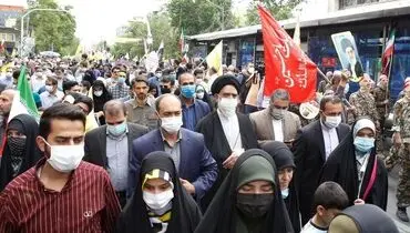 امروز جبهه مقاومت طوری پیشرفته شده که به جای سنگ از موشک استفاده می‌کند