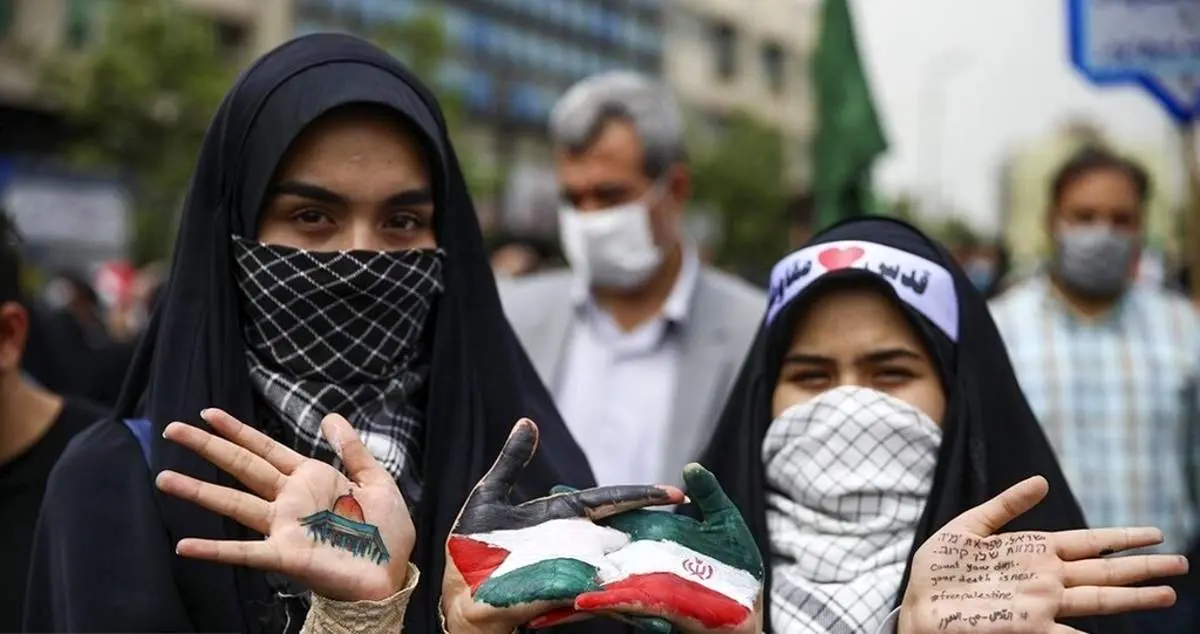 تصاویر راهپیمایی روز قدس در تهران