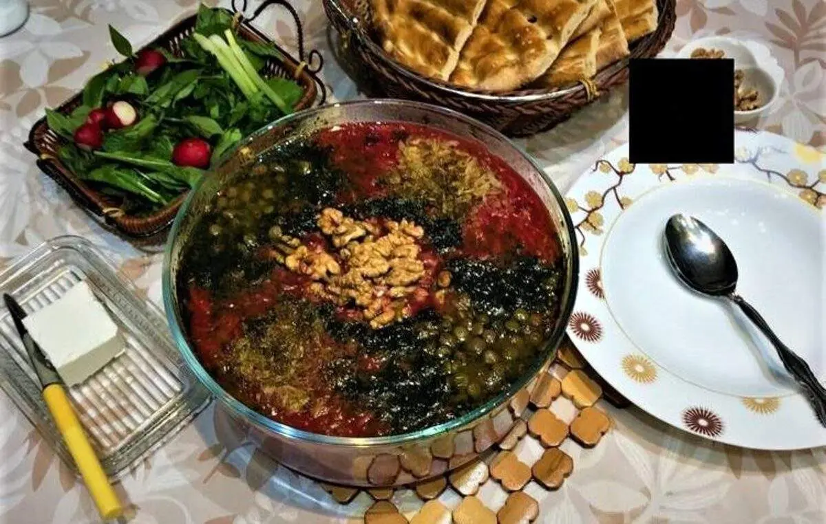 طرز پخت آش قره قروت مقوی و خوشمزه