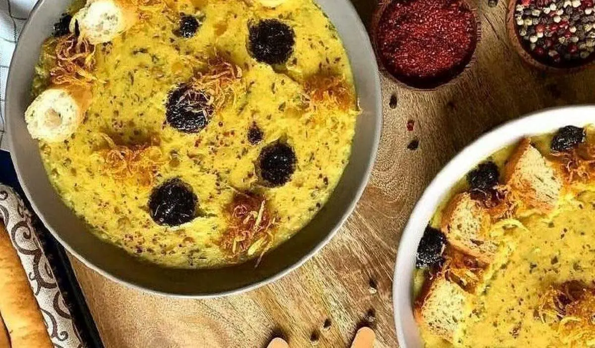آموزش طرز پخت دوینه( ترخینه)
