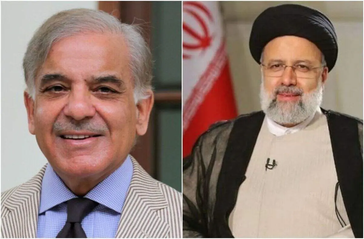 شهباز شریف از رئیسی برای سفر به پاکستان دعوت کرد