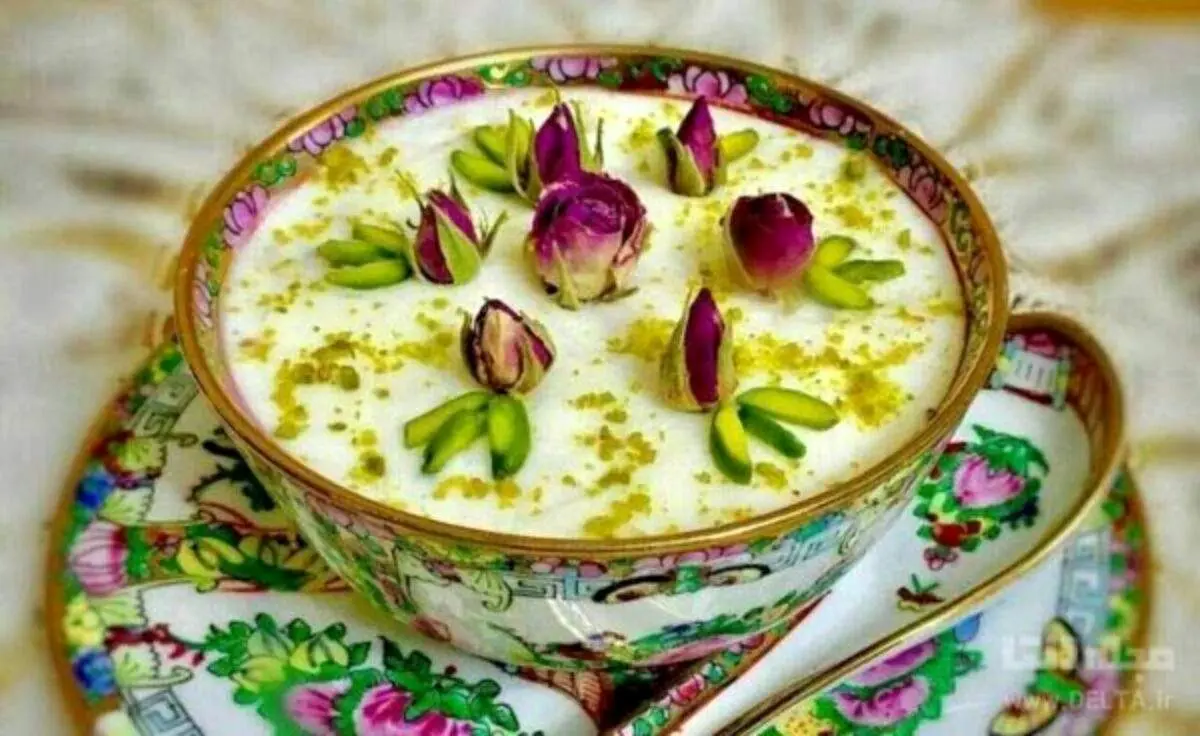 شیر برنج غذایی ساده و خوشمزه برای روزه داران