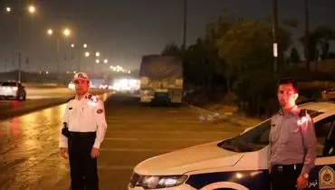 برخورد پلیس با تخلفات ساکن خودرویی در شب‌های قدر