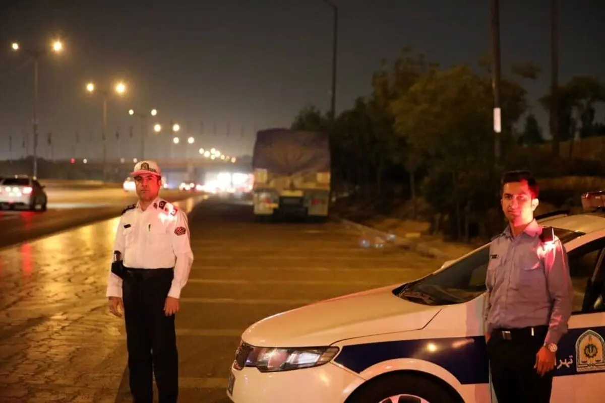 برخورد پلیس با تخلفات ساکن خودرویی در شب‌های قدر