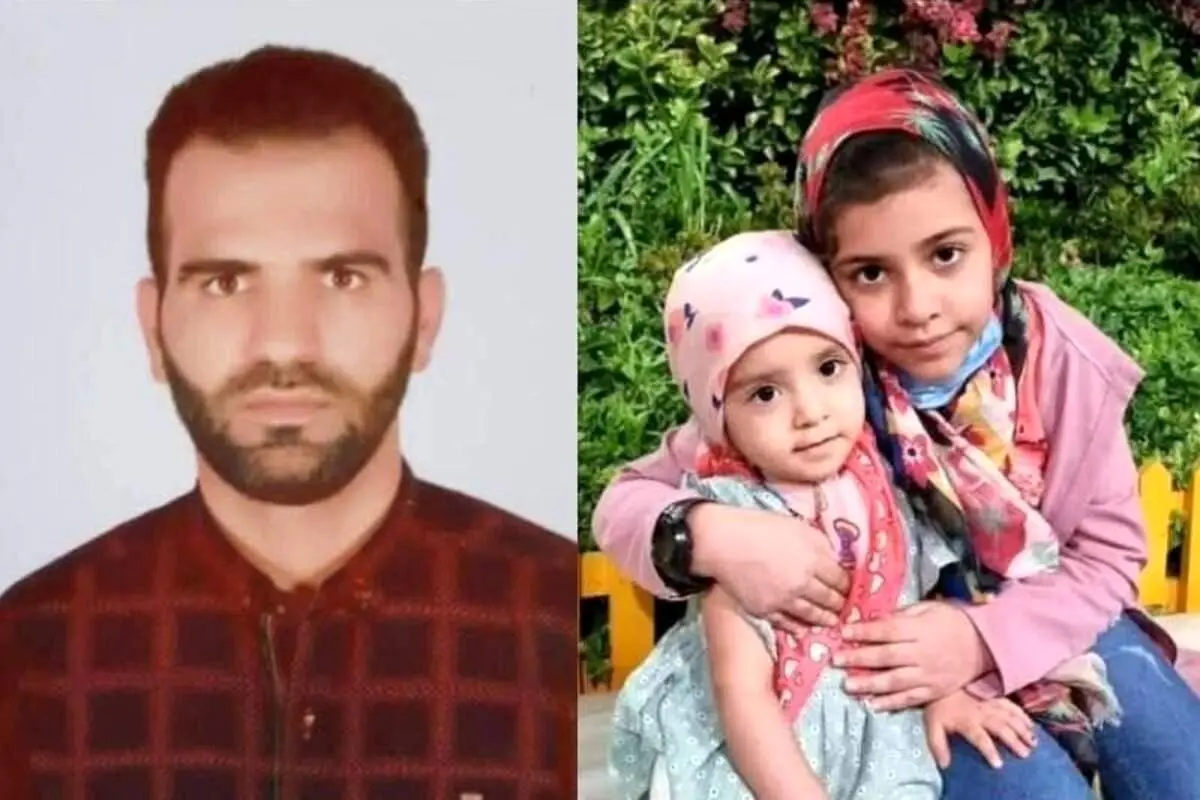 فرزندان خردسال محمود آبسالان که در تیراندازی زاهدان به شهادت رسید + عکس