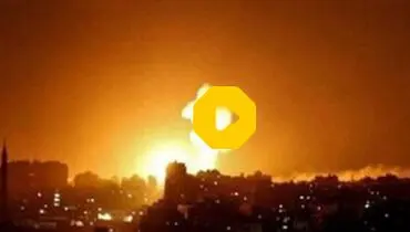 اصابت ۱۰ راکت به پالایشگاه شرکت کارگروپ در اربیل عراق+ فیلم