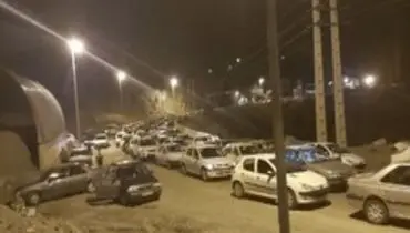 ترافیک جاده کرج - چالوس همچنان سنگین است