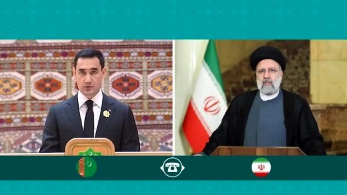 رئیسی: یقین دارم روند گسترش روابط ایران و ترکمنستان تسریع خواهد شد