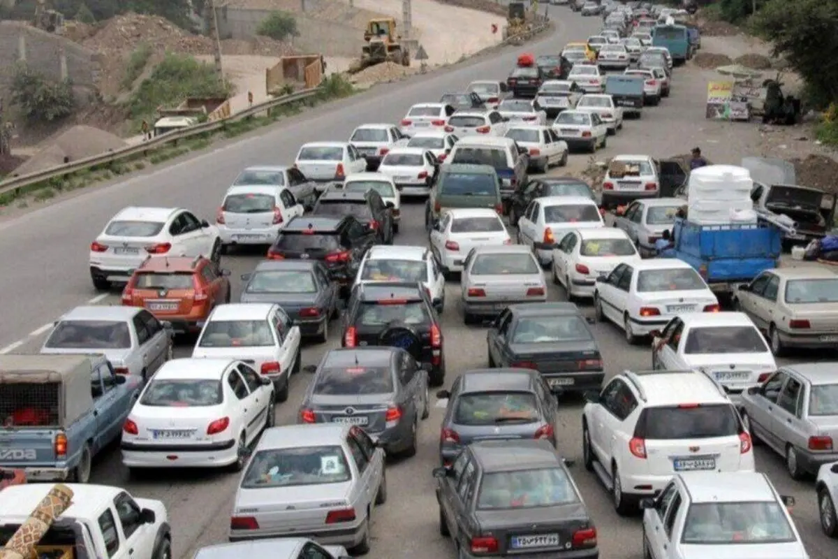 وضعیت جاده‌ها و راه ها، امروز ۱۵ اردیبهشت ۱۴۰۱ / ترافیک سنگین در جاده چالوس