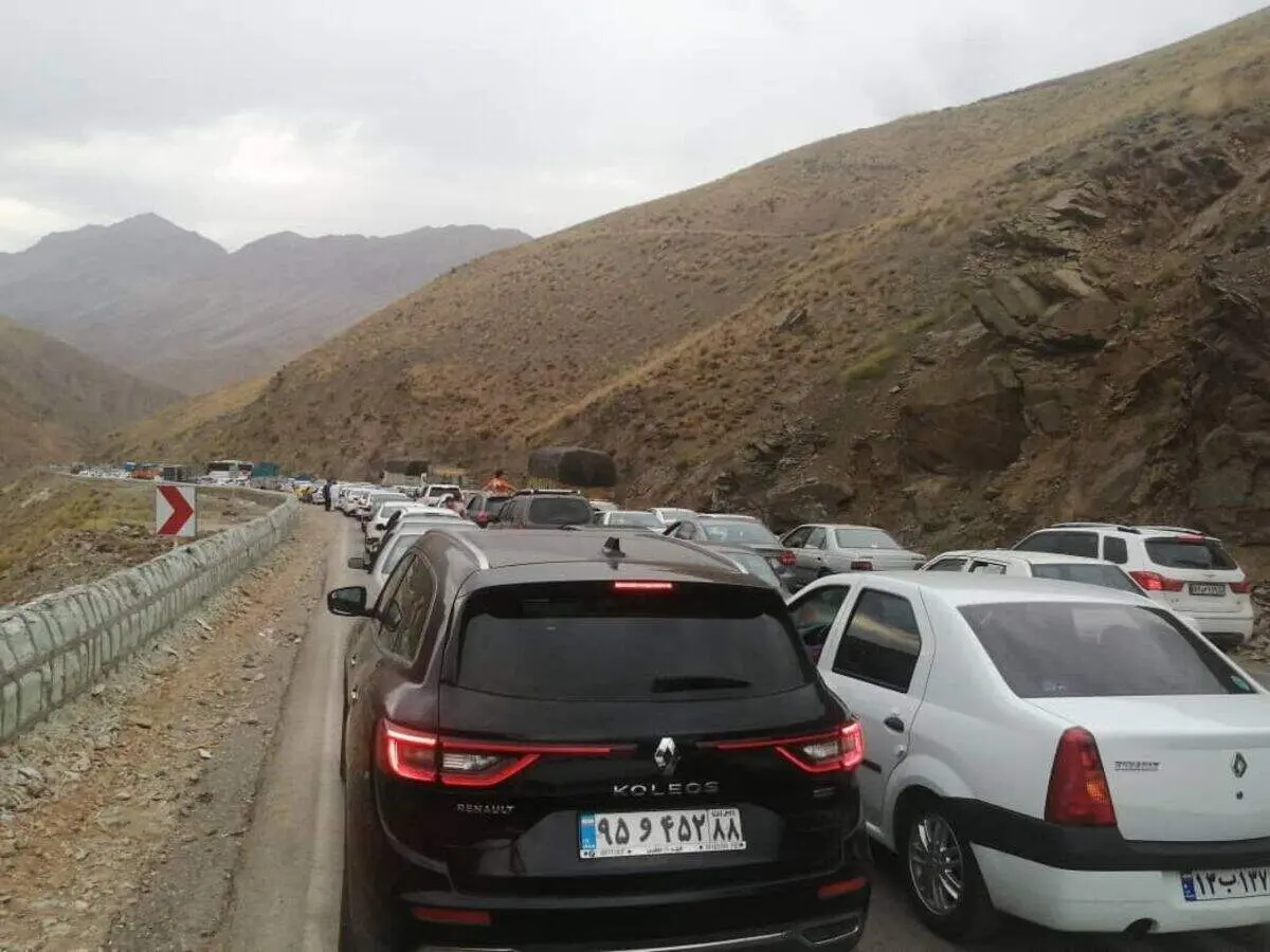 چالوس یک طرفه شد/ ترافیک پرحجم بازگشت از سفر در جاده‌های شمالی