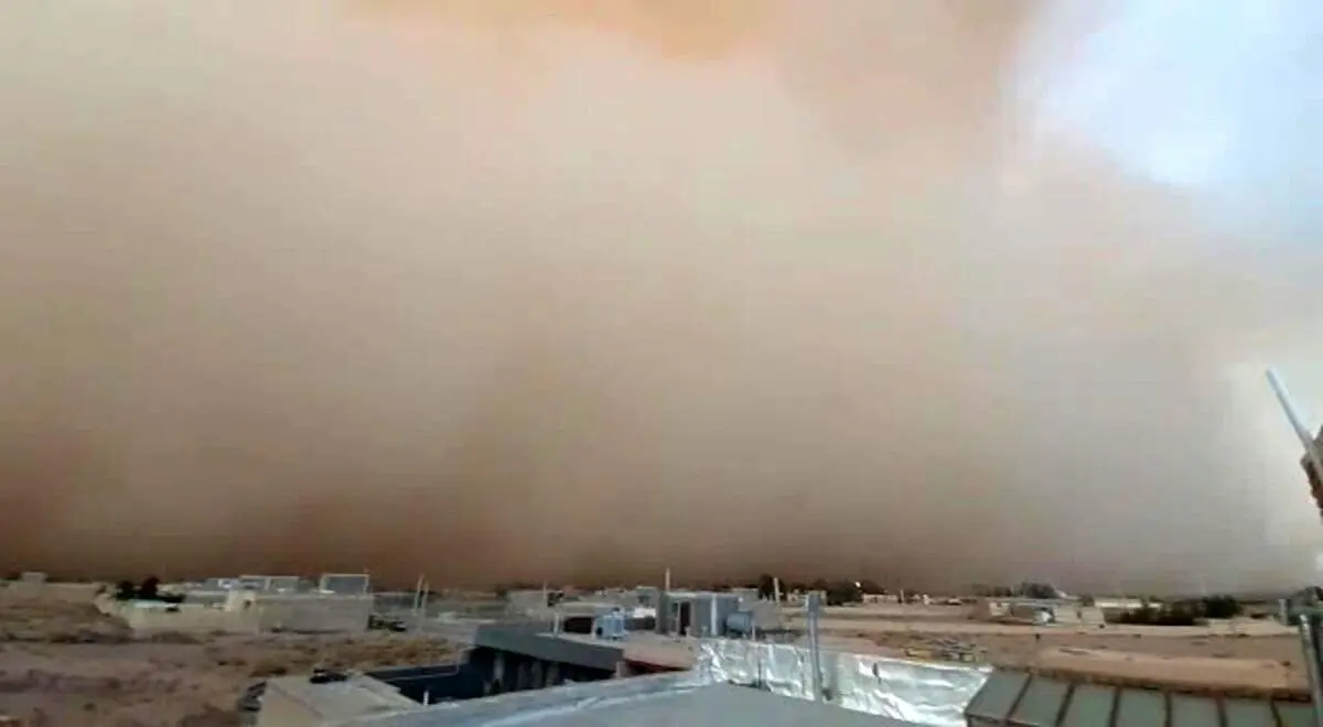 طوفان هالیوودی و باورنکردنی در مرکز ایران + فیلم