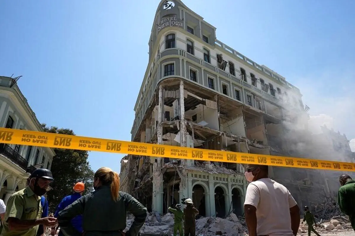 انفجار کوبا ۸ کشته و ۳۰ زخمی بر جای گذاشت + فیلم و تصاویر