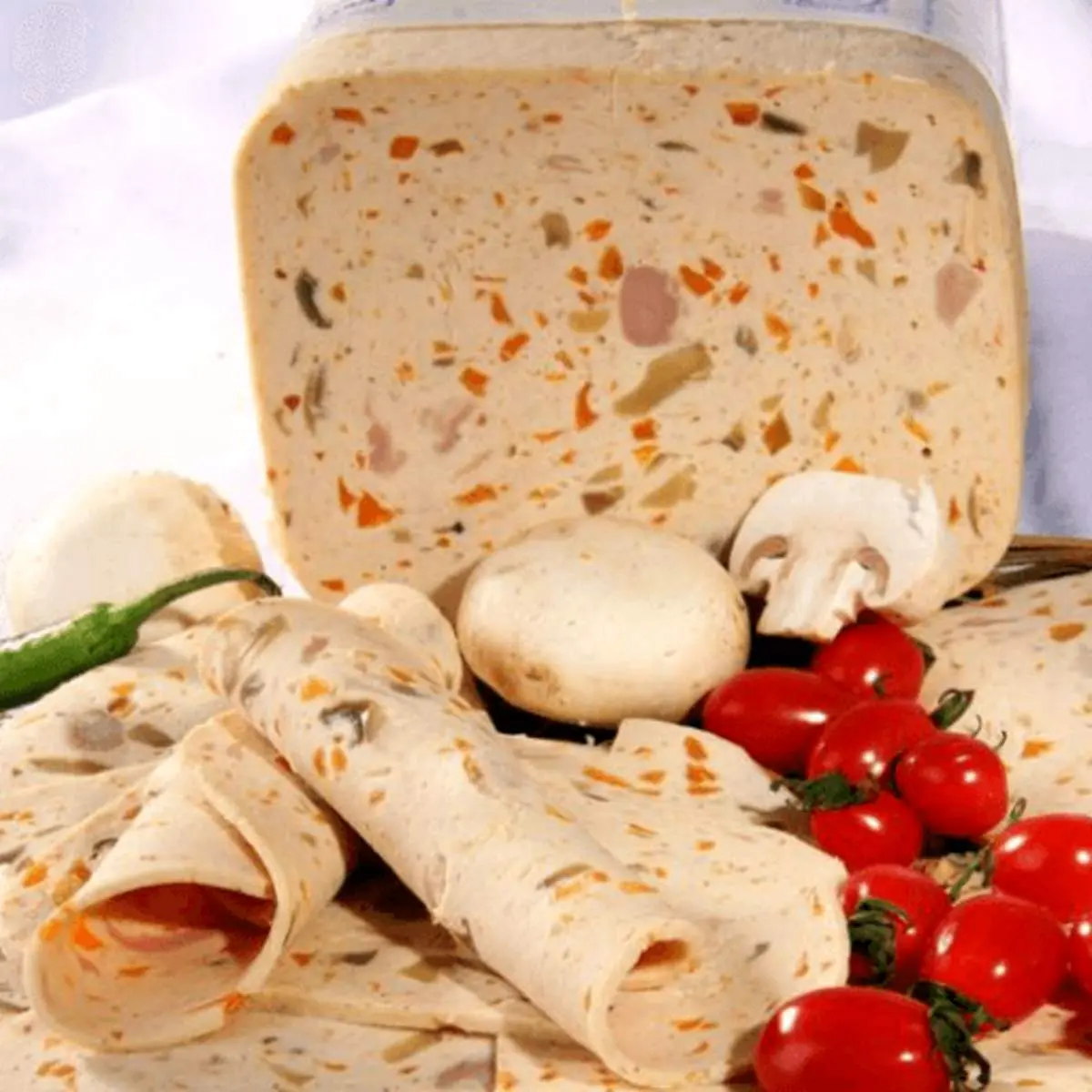 دستور پخت ژامبون مرغ و قارچ به روش بازاری
