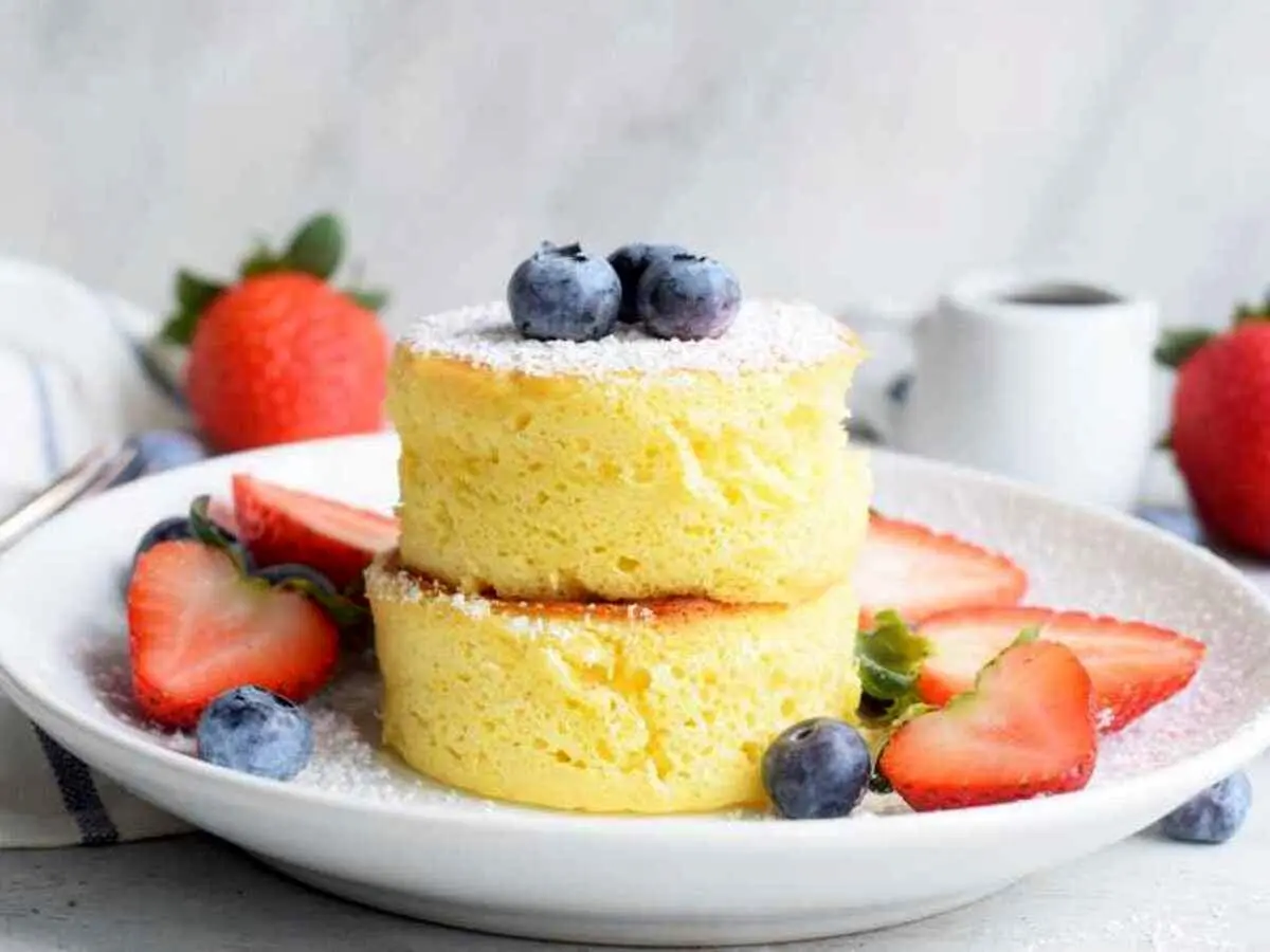 طرز تهیه پنکیک ژاپنی پفکی با نشاسته ذرت