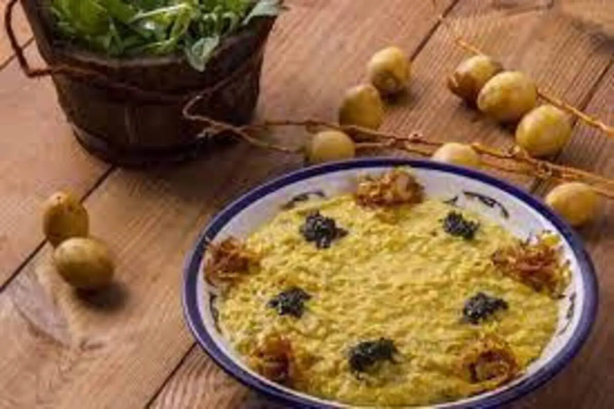طرز تهیه خورش بزقرمه کرمانی با گوشت گردن