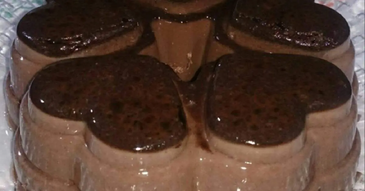 دستور پخت دسر پاناکوتای شکلاتی خوشمزه با پودر ژلاتین و شکلات تخته ای