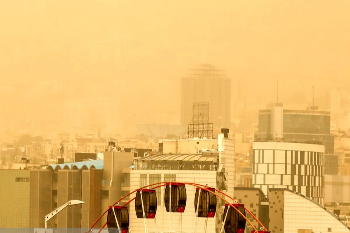 شرایط ناسالم هوای تهران