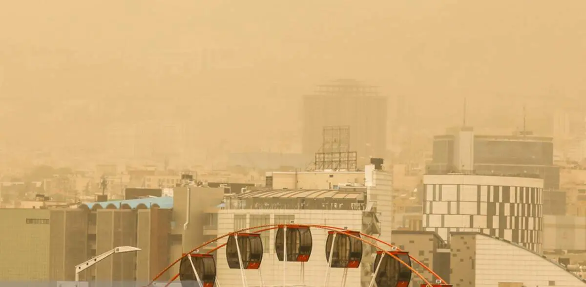 شرایط ناسالم هوای تهران