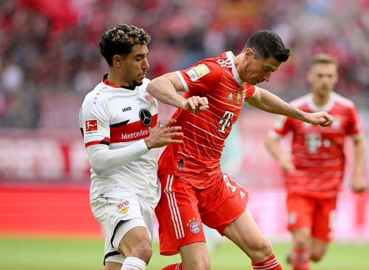 بایرن مونیخ ۲ - اشتوتگارت ۲ / توقف قبل از جشن قهرمانی + فیلم خلاصه بازی و جشن قهرمانی