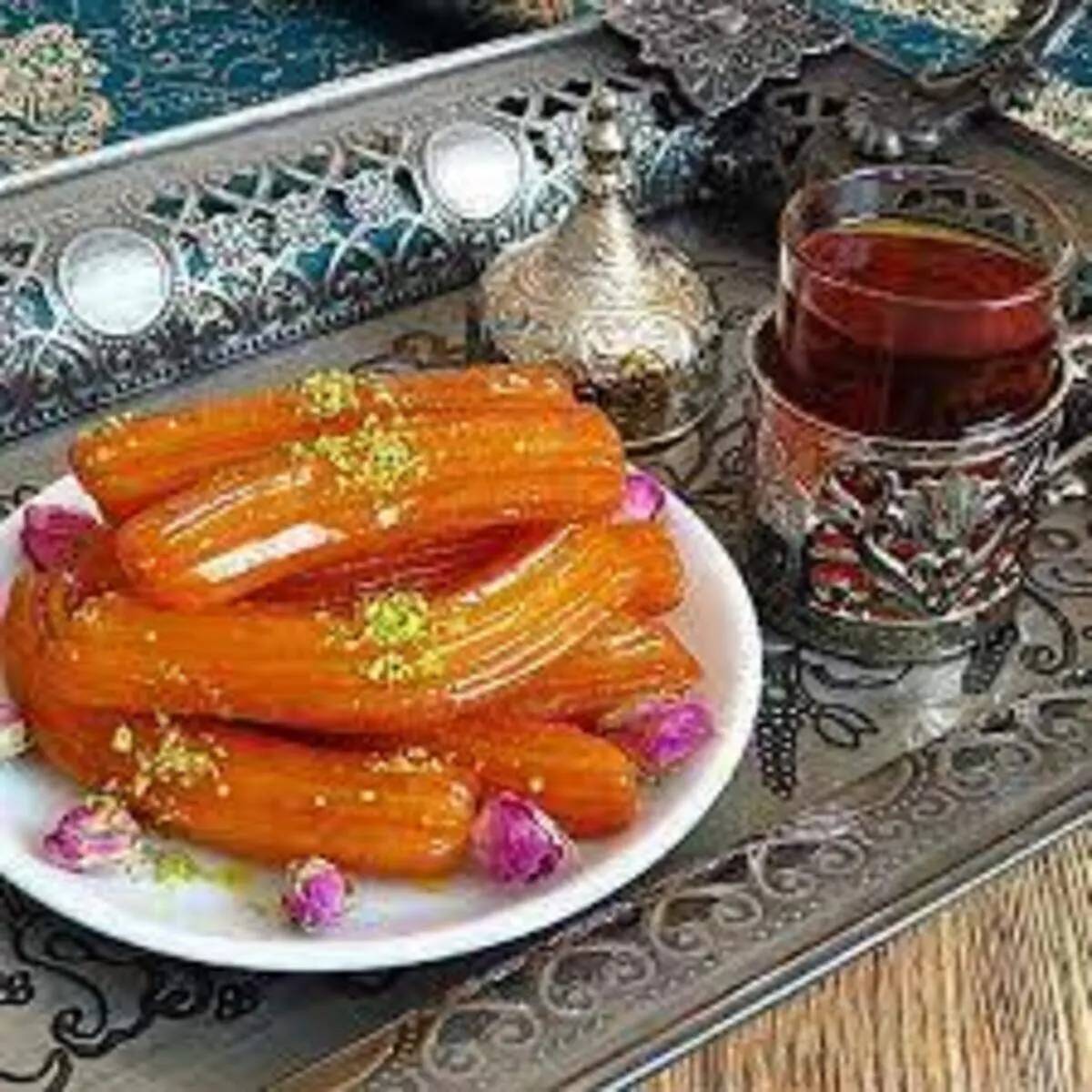 دستور پخت بامیه عربی دراز و بزرگ خانگی