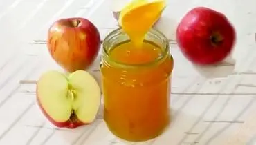 طرز تهیه مارمالاد سیب با جوهر لیمو و شکر بدون ژلاتین