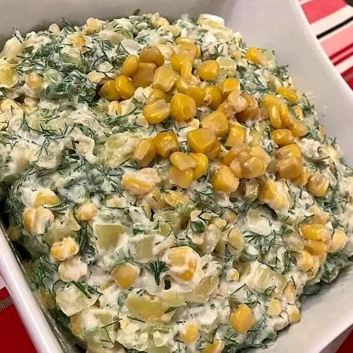طرز تهیه سالاد سیب زمینی رستورانی خوشمزه با پیازچه و شوید