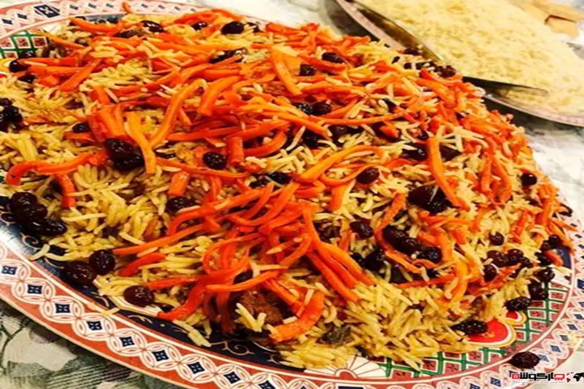 دستور پخت قابلی پلو افغان مجلسی و خوشمزه با گوشت گوسفندی و مرغ
