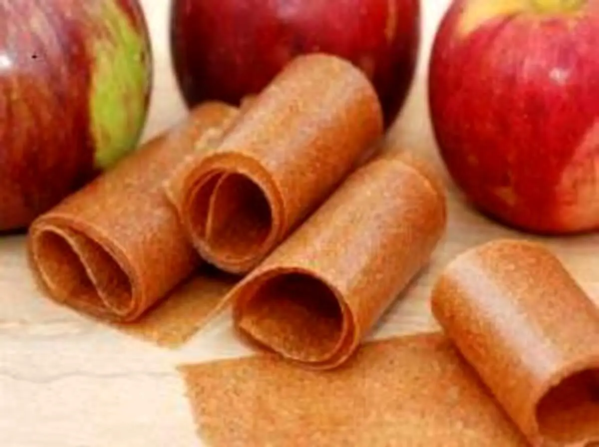 دستور پخت و طرز تهیه لواشک سیب خانگی خوشمزه