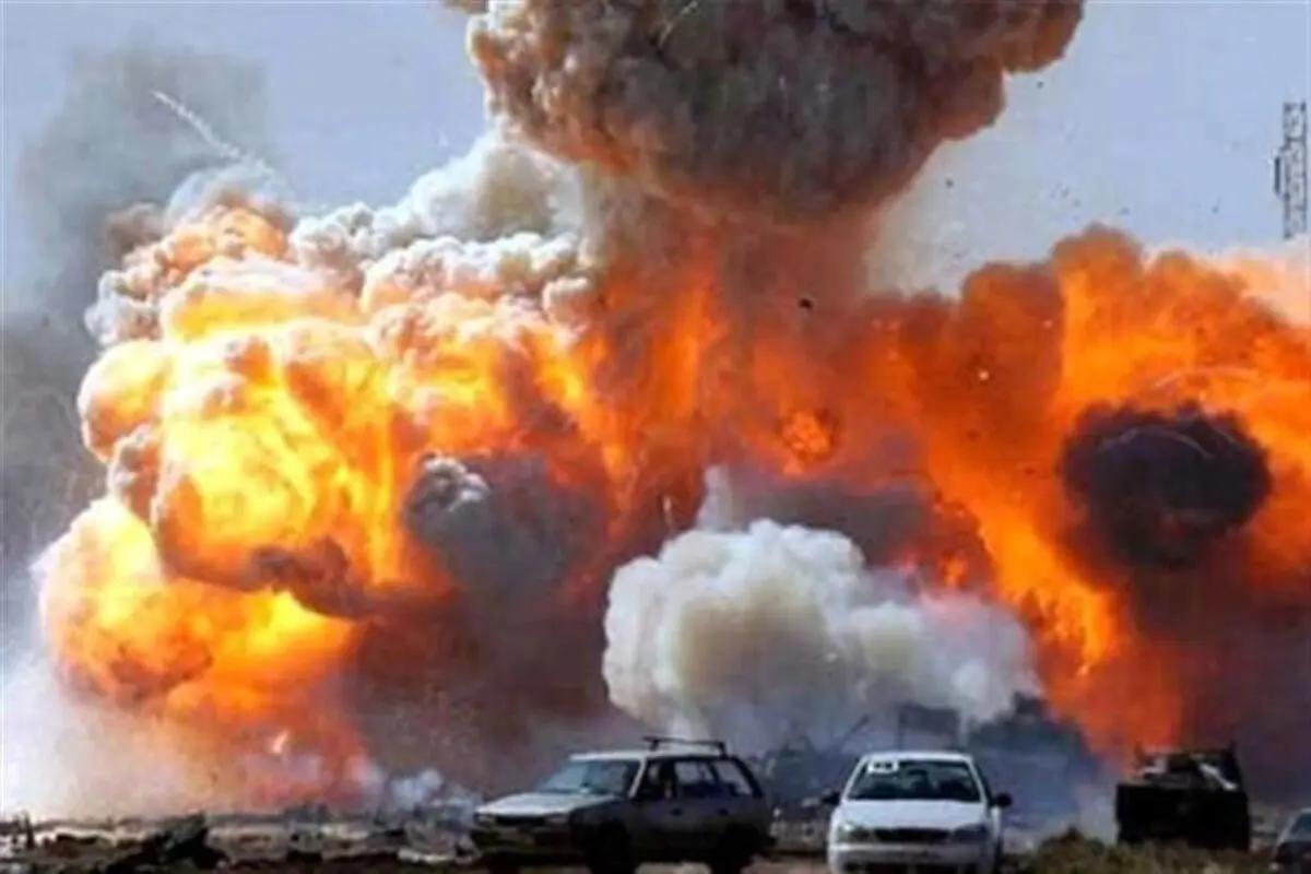 انفجار بزرگ در مخزن بنزین زیرزمینی در عربستان + فیلم