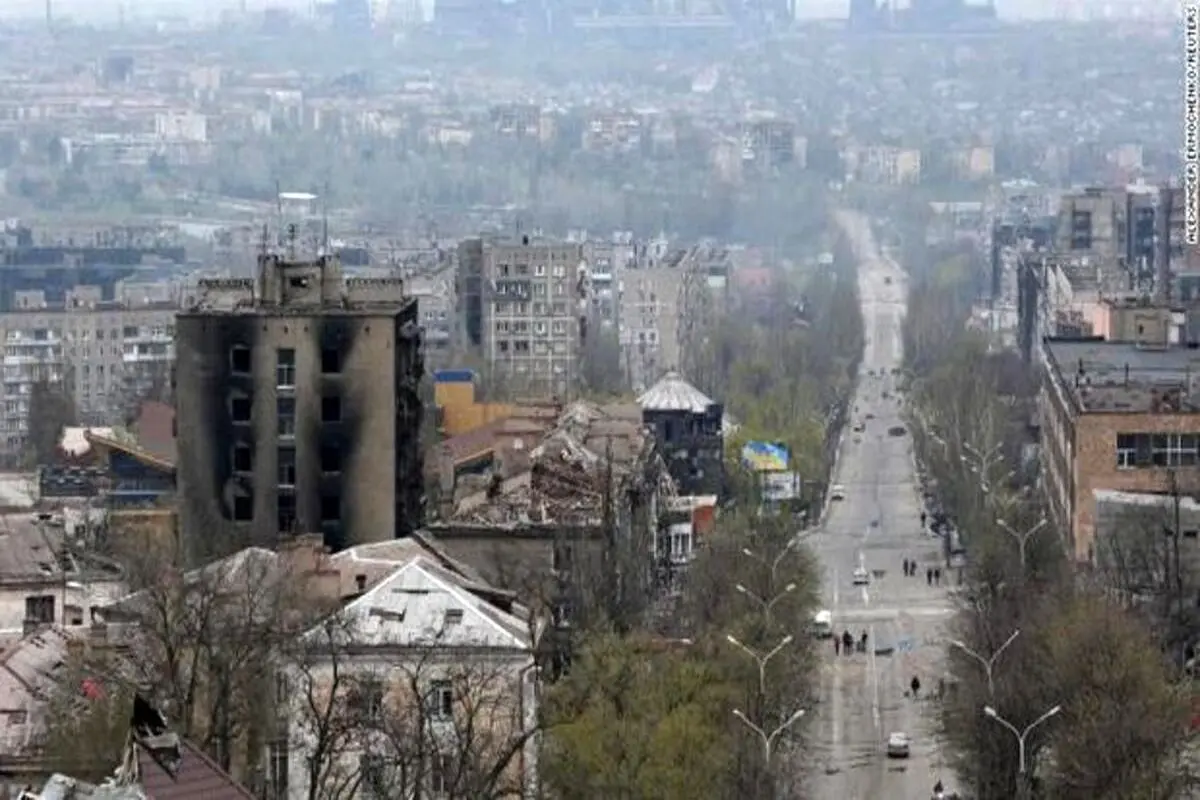 کوره های مرده سوز متحرک در خیابان های شهر سقوط کرده اوکراینی ها!