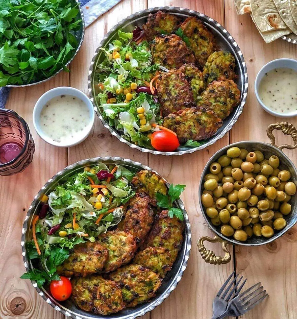 دستور پخت کوکو اسفناج خوشمزه و ساده رژیمی 