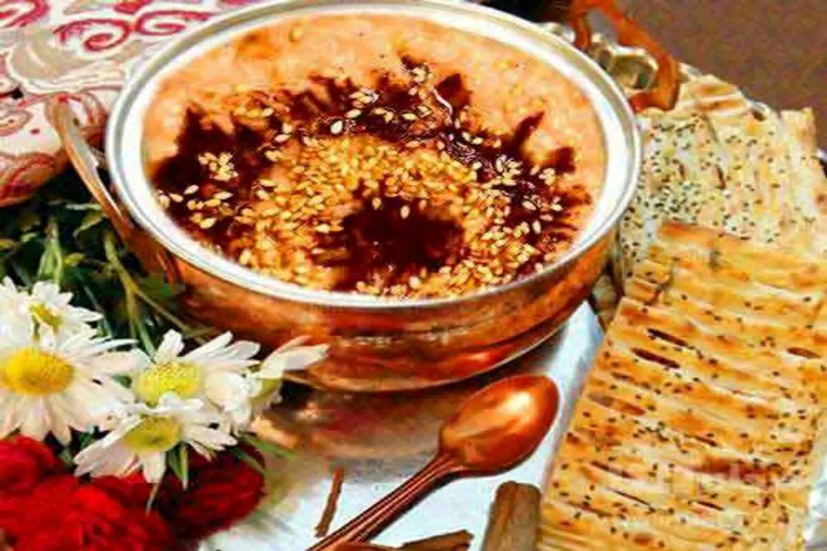 طرز تهیه حلیم مرغ ساده با گندم بدون شیر