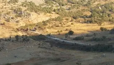 وحشت افکنی گشتی نظامی صهیونیست در مرز لبنان