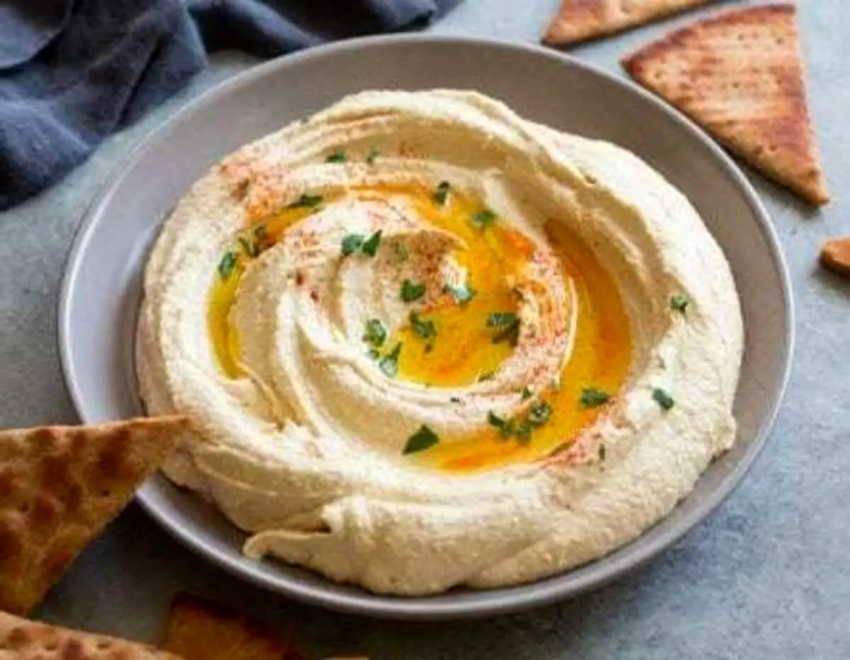طرز تهیه حموص نخود خانگی حرفه ای