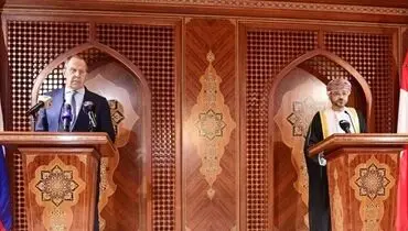 اظهارات وزیر خارجه عمان درباره مذاکرات وین در نشست خبری با همتای روس | از گفت‌وگو و صحبت مستقیم حمایت می‌کنیم