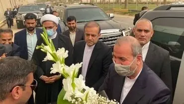 تصاویر حضور سفیر جدید ایران در محل شهادت سردار سلیمانی
