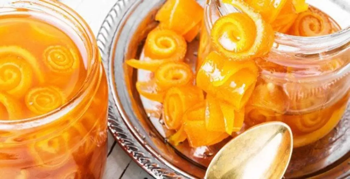 دستور پخت مربای پوست پرتقال خوشمزه و مجلسی بدون پوست 
