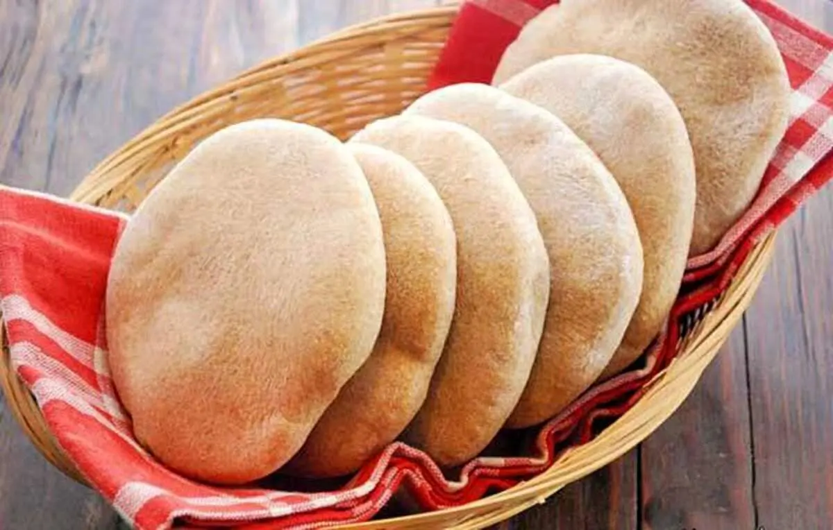 دستور پخت نان پیتا لبنانی مخصوص شاورما و ساندویچ