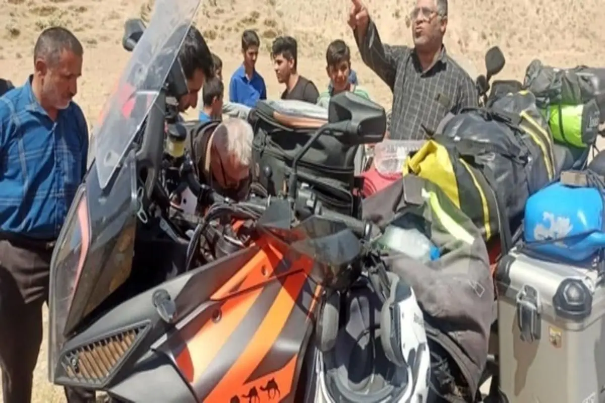 حادثه مرگبار برای سه توریست موتورسوار آلمانی در خوزستان + فیلم