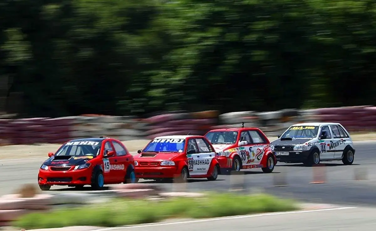اولین مسابقه از رقابت‌های اتومبیلرانی سرعت قهرمانی کشور