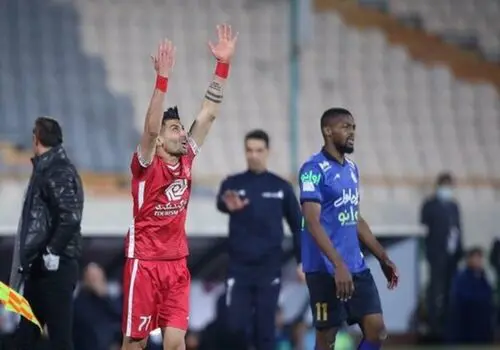 تمرین مدافع پرسپولیسی با نساجی خبر  ساز شد!+ عکس