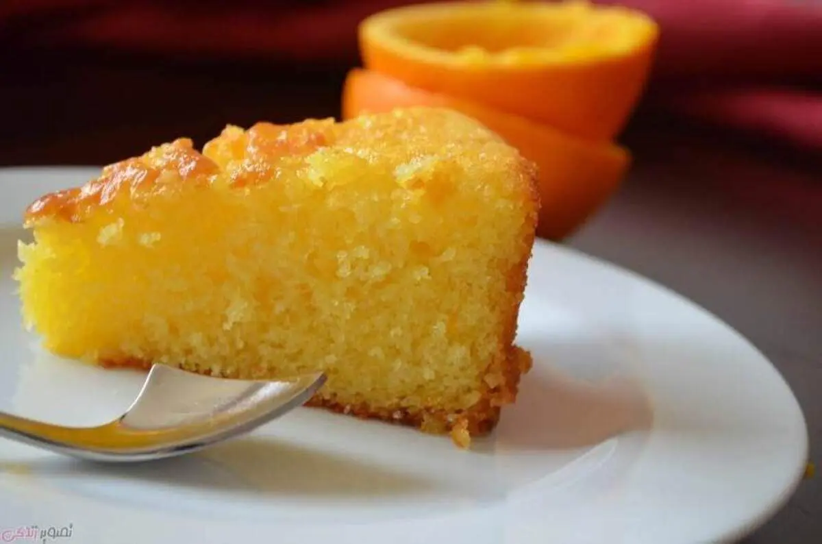 طرز تهیه کیک پرتقالی خیس