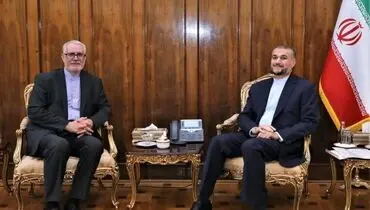 دیدار سفیر ایران در قطر با وزیر امور خارجه