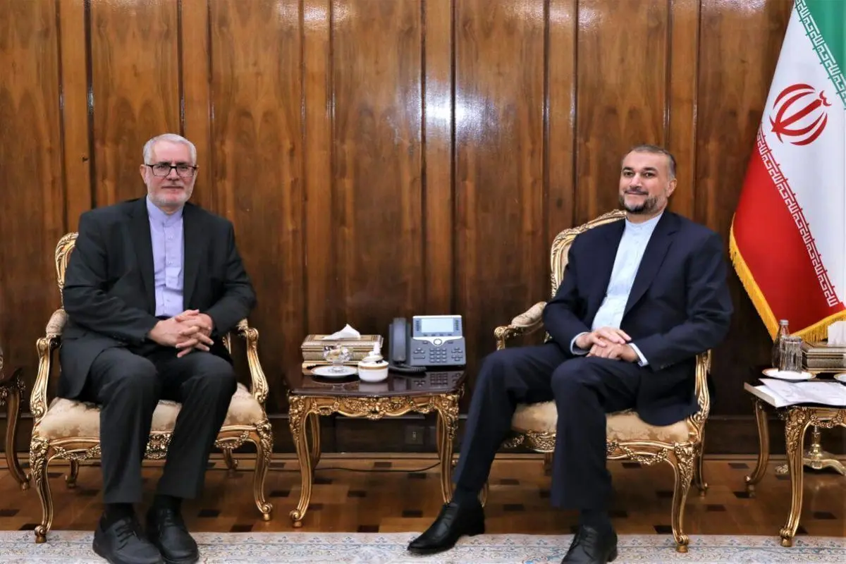 دیدار سفیر ایران در قطر با وزیر امور خارجه